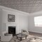 Ekena Millwork 41W x 41H x 38T Small Anderson Decorative Fretwork Wood Ceiling Panels, Red Oak CELW41X41X0375ANDRO - alternate 1